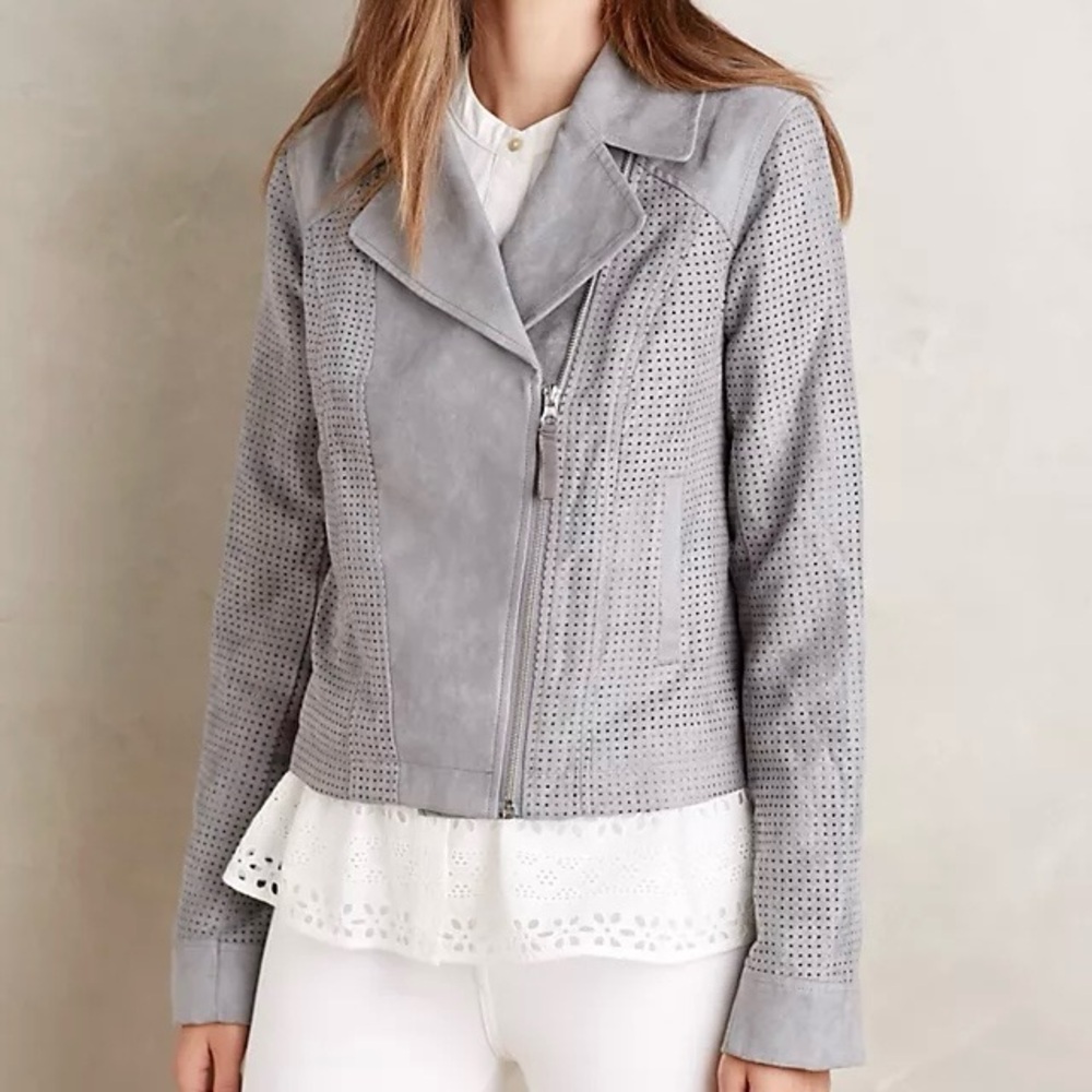 ANTHROPOLOGIE | Faux Suede Jacket